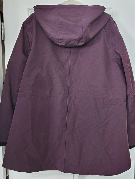 Pendleton Winterbloom Jacket XL NWT Waterproof Hooded Coat Plum Boho Outdoor - Picture 7 of 9